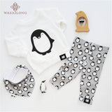 Wasailong baby boy and girl clothes Autumn with virgin suit infant garment 3pcs 0-2 years old  children's clothing baby clothe - Appu & Appi
