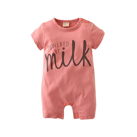 2017 New Fashion baby Romper unisex cotton Short sleeve newborn baby clothes jumpsuit Infant clothing set roupas de - Appu & Appi
