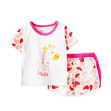 2pcs/set Tshirt Shorts Cotton Baby Clothing Set Newborn Baby Outfits Girl Boy Kids Clothes Sets Summer Style Roupas Bebes Suits - Appu & Appi
