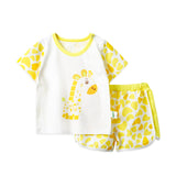 2pcs/set Tshirt Shorts Cotton Baby Clothing Set Newborn Baby Outfits Girl Boy Kids Clothes Sets Summer Style Roupas Bebes Suits - Appu & Appi