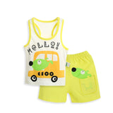 2pcs/set Tshirt Shorts Cotton Baby Clothing Set Newborn Baby Outfits Girl Boy Kids Clothes Sets Summer Style Roupas Bebes Suits - Appu & Appi