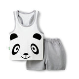 2pcs/set Tshirt Shorts Cotton Baby Clothing Set Newborn Baby Outfits Girl Boy Kids Clothes Sets Summer Style Roupas Bebes Suits - Appu & Appi