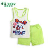 2pcs/set Tshirt Shorts Cotton Baby Clothing Set Newborn Baby Outfits Girl Boy Kids Clothes Sets Summer Style Roupas Bebes Suits - Appu & Appi