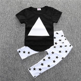BCS177 Summer Kids Clothes Sets Short Sleeve Boy T-shirt Pants Suit Clothing Set Newborn Sport Suits Children Baby Boy Clothes - Appu & Appi