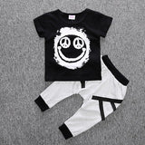 BCS177 Summer Kids Clothes Sets Short Sleeve Boy T-shirt Pants Suit Clothing Set Newborn Sport Suits Children Baby Boy Clothes - Appu & Appi