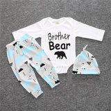 2017 New baby girl clothing set Christmas style baby suit long-sleeved romper + pants + hat 3pcs newborn baby clothes SY163 - Appu & Appi
