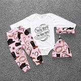 2017 New baby girl clothing set Christmas style baby suit long-sleeved romper + pants + hat 3pcs newborn baby clothes SY163 - Appu & Appi