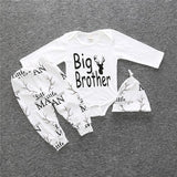 2017 New baby girl clothing set Christmas style baby suit long-sleeved romper + pants + hat 3pcs newborn baby clothes SY163 - Appu & Appi