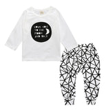 2017 baby boy long-sleeved clothing top + pants 2 pcs sport suit children's clothes set newborn crown children's clothing TZ-333 - Appu & Appi