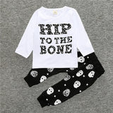 2017 baby boy long-sleeved clothing top + pants 2 pcs sport suit children's clothes set newborn crown children's clothing TZ-333 - Appu & Appi