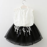 Fashion Autumn Long Sleeve Girls Dress 2017 New Casual Style Girls Clothes Cartoon Rabbit Embroidery Cotton Dress Kids Clothes - Appu & Appi