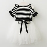 Fashion Autumn Long Sleeve Girls Dress 2017 New Casual Style Girls Clothes Cartoon Rabbit Embroidery Cotton Dress Kids Clothes - Appu & Appi