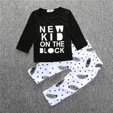 RY-166 New style cotton newborn set cartoon fox printed baby costume spring autumn t-shirt+ pants 2 pcs clothes for bebes 2017 - Appu & Appi