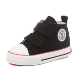 Kids shoes for girl children canvas shoes boys sneakers 2017 Spring autumn girls shoes White High Solid fashion Children shoes - Appu & Appi