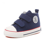 Kids shoes for girl children canvas shoes boys sneakers 2017 Spring autumn girls shoes White High Solid fashion Children shoes - Appu & Appi
