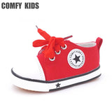Comfy kids fashion child sneakers shoes soft bottom baby toddler shoes boys girls sneakers shoe size 21-25 child canvas boy girl - Appu & Appi