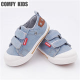 Comfy kids fashion child sneakers shoes soft bottom baby toddler shoes boys girls sneakers shoe size 21-25 child canvas boy girl - Appu & Appi