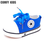 Comfy kids fashion child sneakers shoes soft bottom baby toddler shoes boys girls sneakers shoe size 21-25 child canvas boy girl - Appu & Appi