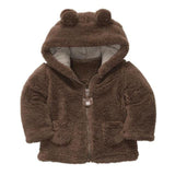 Baby Boy Girl Hoodies Coat Thick Tops Children Outerwear Infant hooded jacket Baby girls boys clothes - Appu & Appi