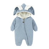 New Spring Autumn Baby Rompers Cute Cartoon Rabbit Infant Girl Boy Jumpers Kids Baby Outfits Clothes - Appu & Appi